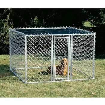 Portátil ao ar livre Canil | Exterior Canil Tamanho 6 x'6'4 'e Inclui Protetor solar Coop, para Acessórios para Cães Casas & Habitats de Estimação